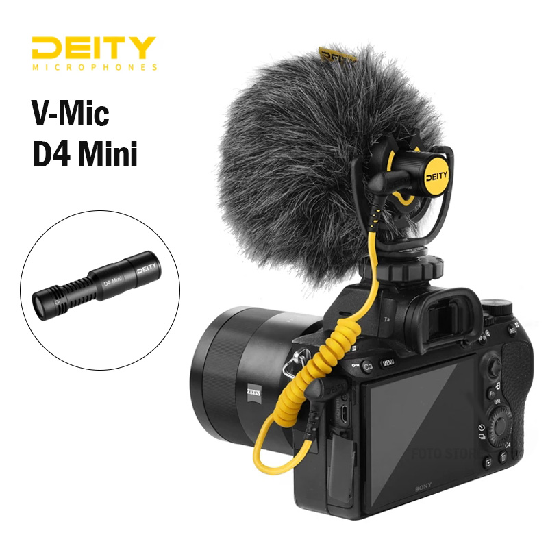 Photography Blog - Deity V-Mic D4 Mini หัวไมโครโฟน TRS