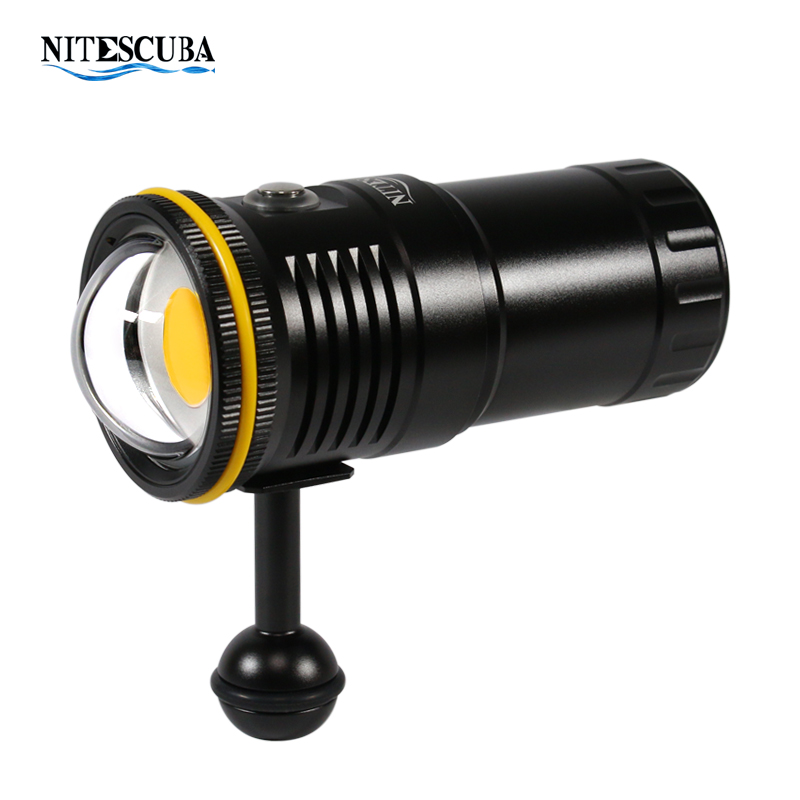 Strobe Light Studio - ไนเทสคับา NSV60 ไฟวิดีโอ LED สำหรับดำน้ำ 6000