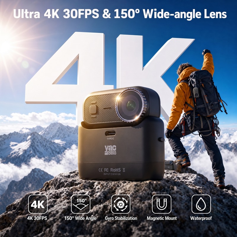 Photography Blog - กล้องแอคชั่น APEX Action 4K กล้องมินิ POV