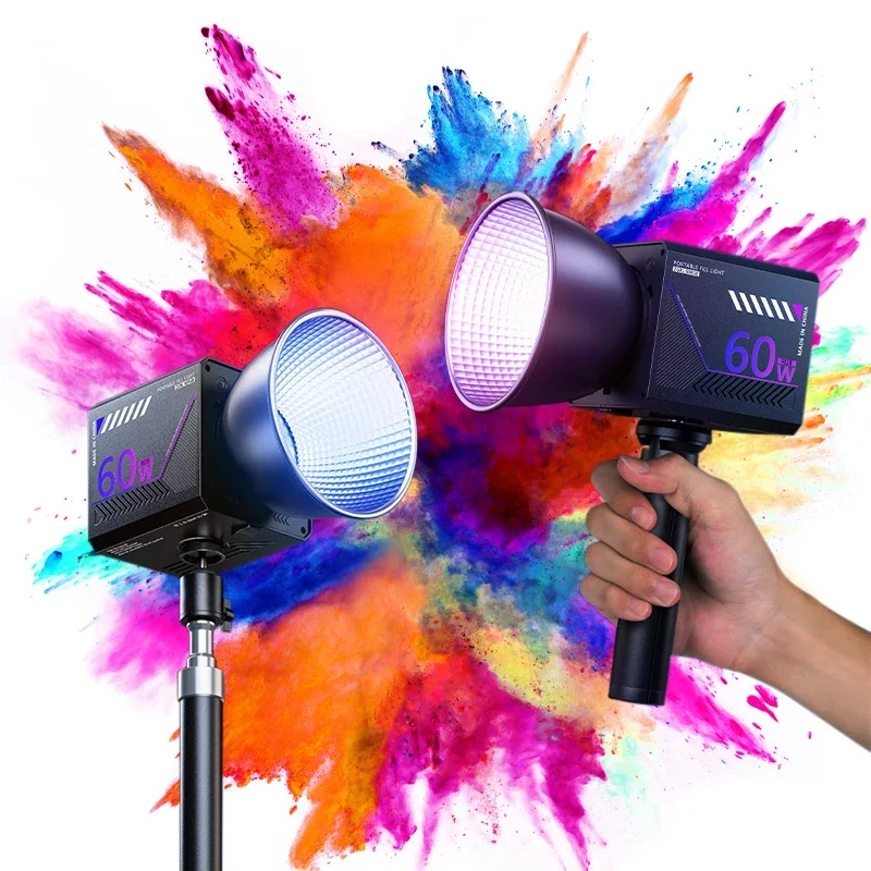Strobe Light Studio - RGB Video Light แบบพกพา LED สตูดิโอถ่ายภาพ