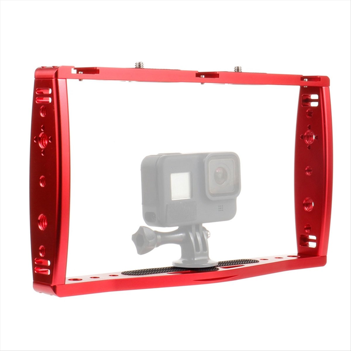 Camera Cage Rig - M05K ด้ามจับกันสั่นแบบพกพา สำหรับกล้องวิดีโอบล็อก โครงยึดโทรศัพท์สำหรับถ่ายวิดีโอ ใช้ได้กับ DJI