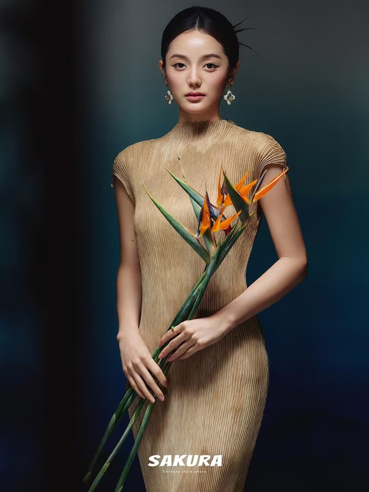 Photography Aesthetic - ชุดถ่ายภาพแนวพอร์เทรตสไตล์จีนใหม่ปี 2026 บรรยากาศเย็นสบาย สตูดิโอ ความงามแบบตะวันออก แนวเรโทร
