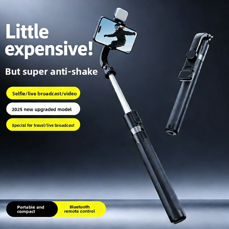 Photography Blog - X188 ไม้เซลฟี่แบบพับได้พร้อมรีโมทบลูทูธ ขาตั้งกล้องยืดหดได้ ป้องกันการสั่นไหว สำหรับการเดินทาง ไลฟ์สด