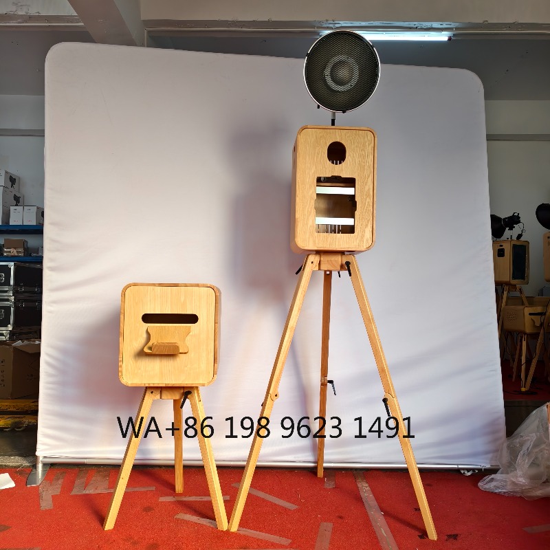 Photography Digital - ตู้ถ่ายรูปเซลฟี่ไม้สไตล์เรโทร พร้อมระบบดิจิทัล สำหรับงานแต่งงาน งานอีเว้นท์ และการถ่ายภาพเชิงพาณิชย์