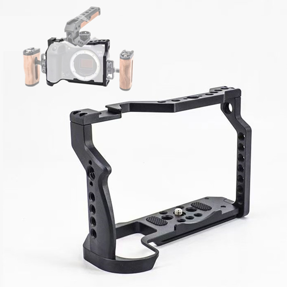 Camera Cage Rig - ใช้งานร่วมกับกล้อง Canon EOS R7 ได้ พร้อมตัวล็อคกล้องแบบ