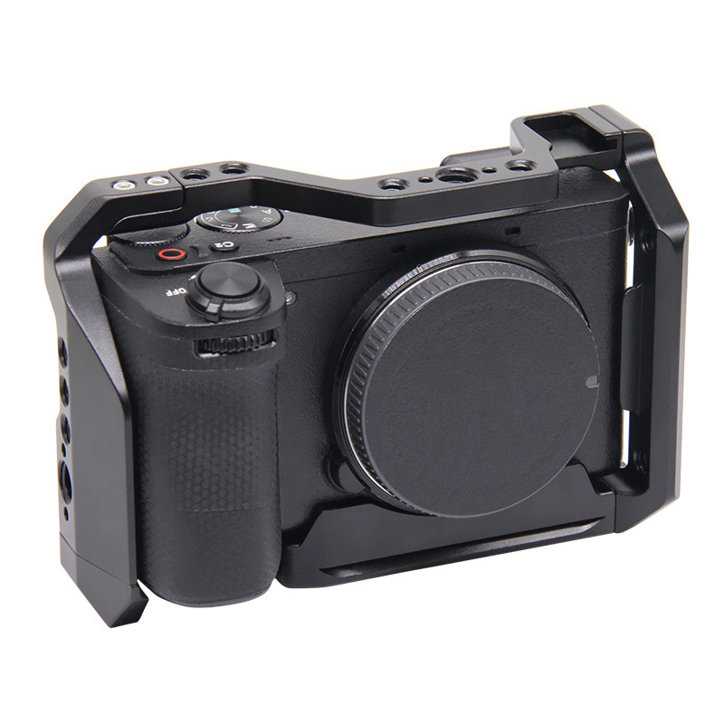 Camera Cage Rig - ชุดอุปกรณ์เต็มรูปแบบสำหรับกล้อง Sony A6700 พร้อมแผ่นปลดเร็วและด้ามจับ