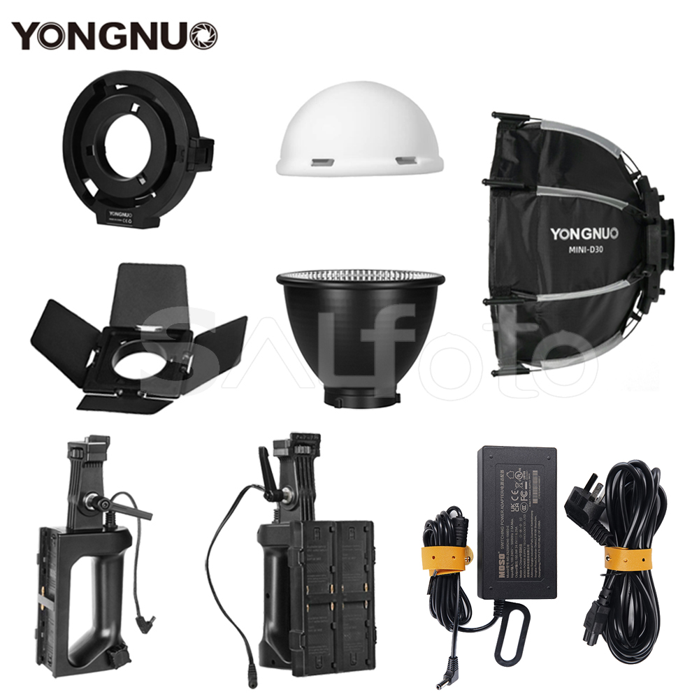 Strobe Light Studio - Yongnuo อุปกรณ์เสริมซิลิโคน Diffuser Mini Reflector Softbox