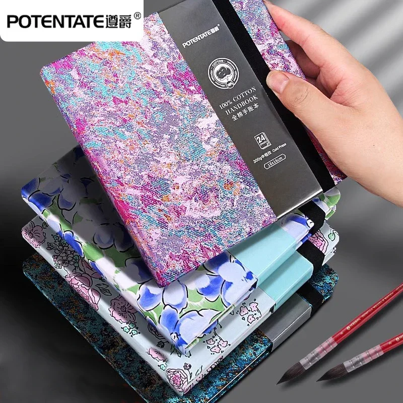 Photography Book - POTENTATE ผ้าฝ้าย 100% สีน้ํา Book Square
