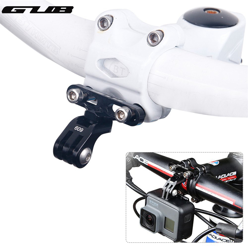 Photography Digital - อะแดปเตอร์ยึดจักรยานอลูมิเนียม GUB 609สำหรับกล้อง GoPro และที่ใส่แผ่นเรืองแสงก้านจักรยานกล้องดิจิตอลอุปกรณ์เสริม