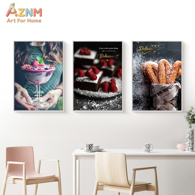 AZNM 3 ชิ้น ภาพพิมพ์ศิลปะบนผ้า - Photography Quotes Inspirational บทวิจารณ์และราคา