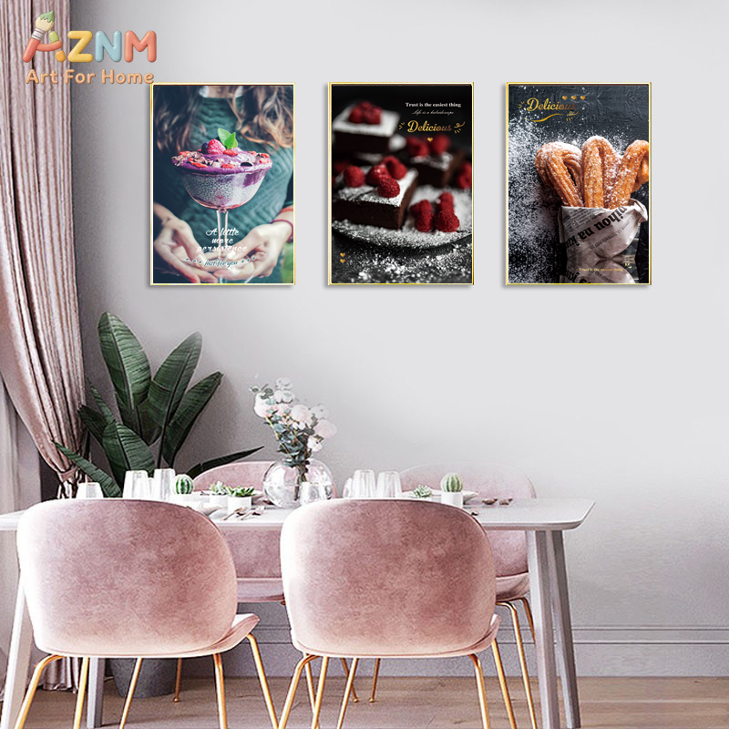 AZNM 3 ชิ้น ภาพพิมพ์ศิลปะบนผ้า - Photography Quotes Inspirational บทวิจารณ์และราคา