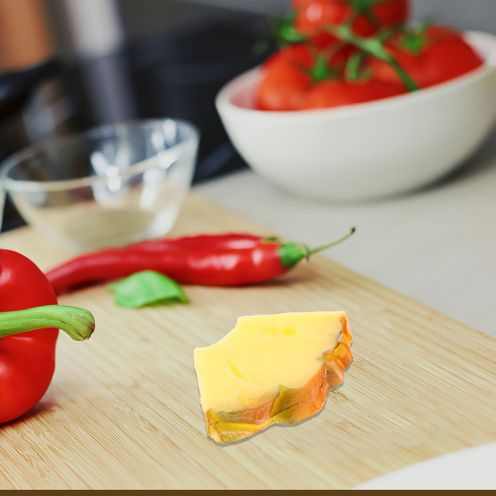 สับปะรดจำลอง 6 ชิ้น สำหรับถ่าย - Photography Food บทวิจารณ์และราคา