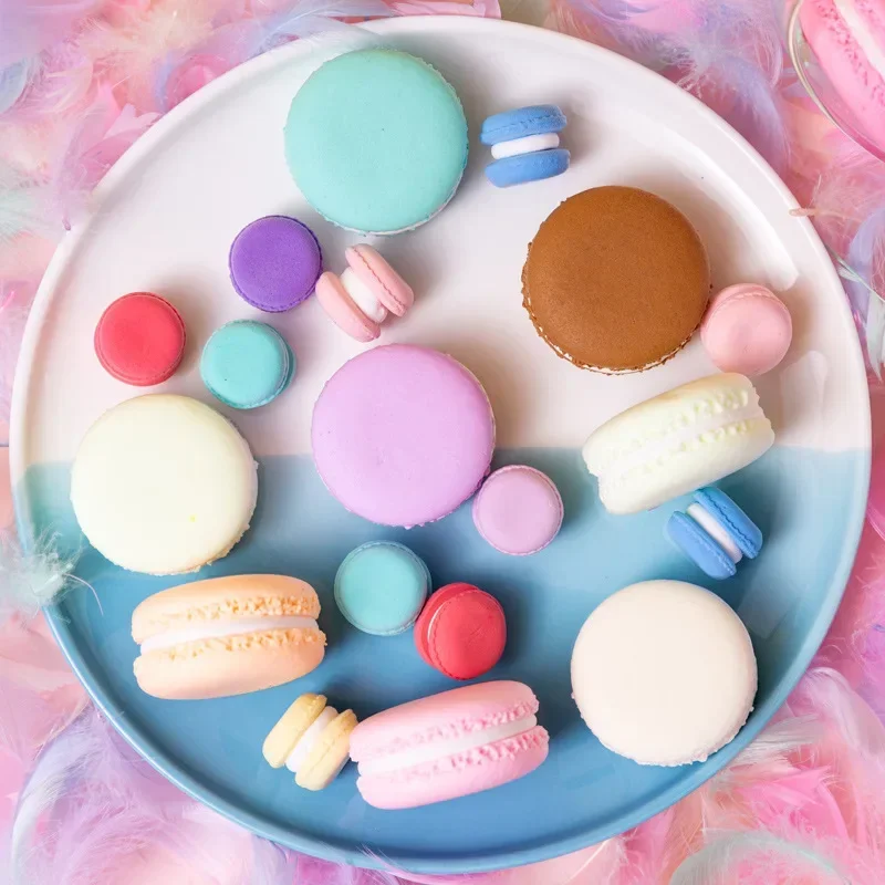 จําลอง Macaron เค้กขนมหวานงานแ - Photography Food บทวิจารณ์และราคา