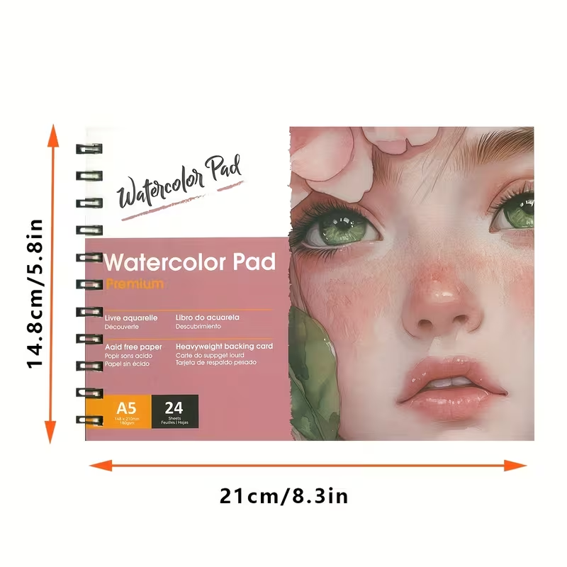 สมุดวาดภาพสีน้ำ A5 24 แผ่น กระ - Photography Book บทวิจารณ์และราคา