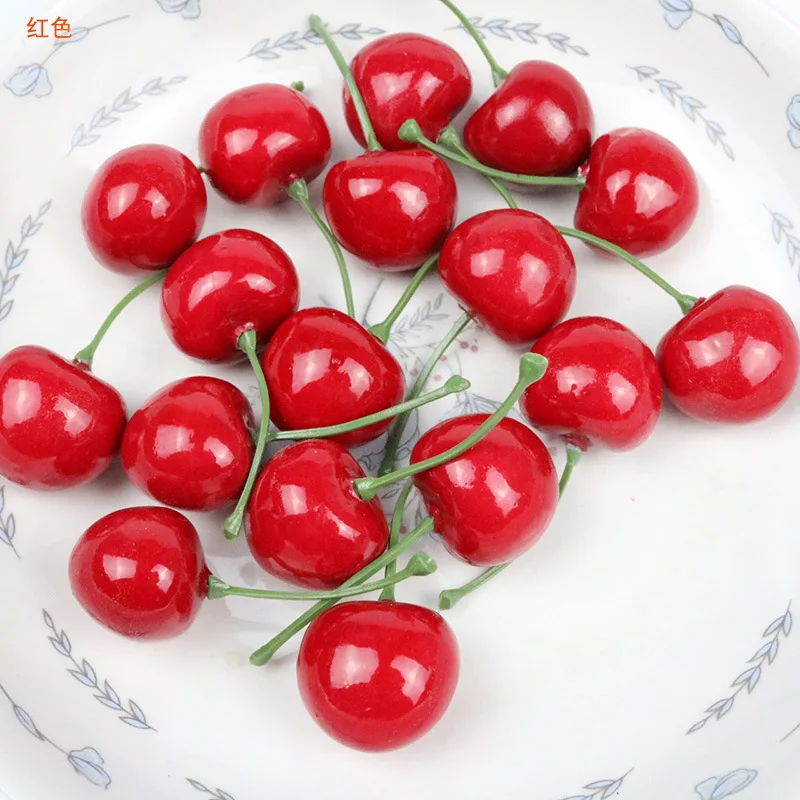 30 ชิ้นปลอมเชอร์รี่จําลองเชอร์ - Photography Food บทวิจารณ์และราคา