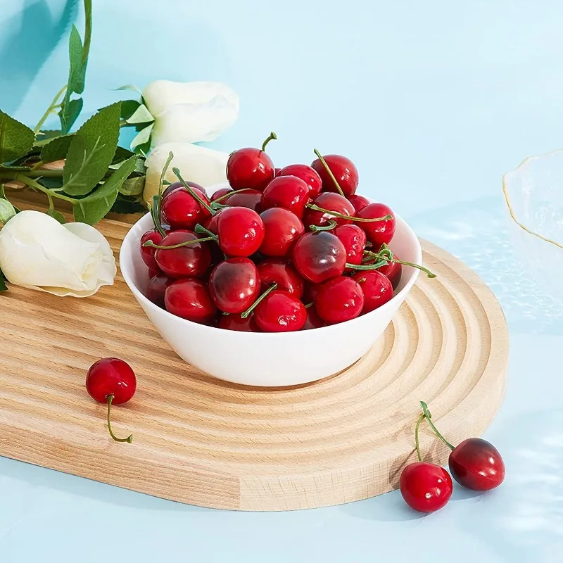 30 ชิ้นปลอมเชอร์รี่จําลองเชอร์ - Photography Food บทวิจารณ์และราคา