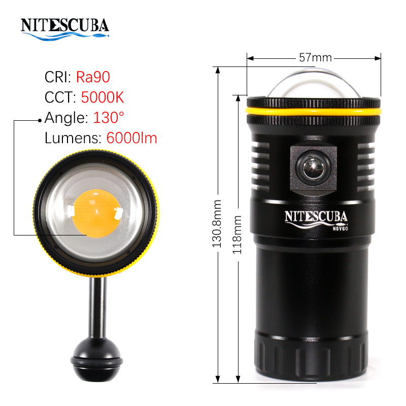 ไนเทสคับา NSV60 ไฟวิดีโอ LED ส - Strobe Light Studio บทวิจารณ์และราคา