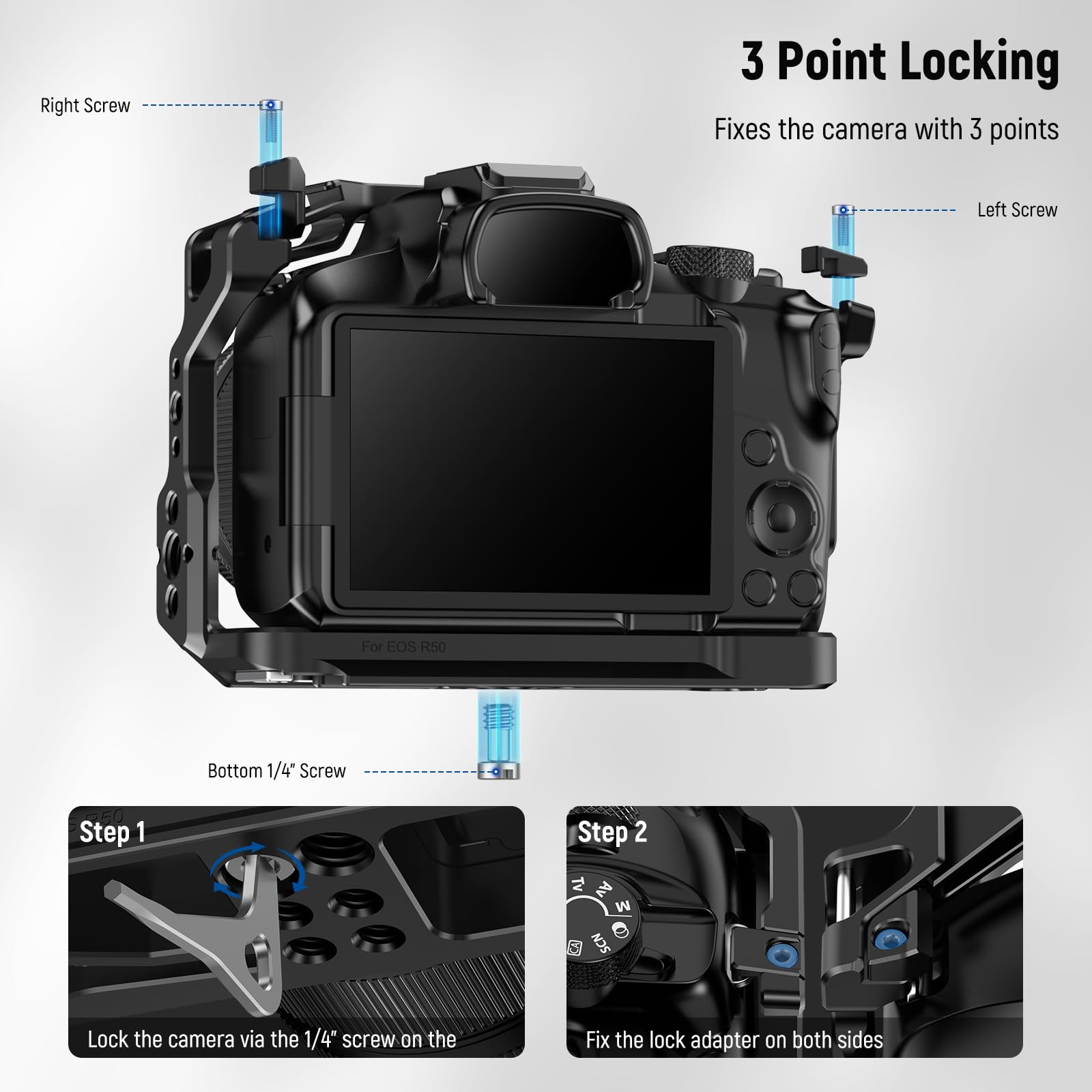 NEEWER R50 กล้องใช้งานร่วมกับ  - Camera Cage Rig บทวิจารณ์และราคา