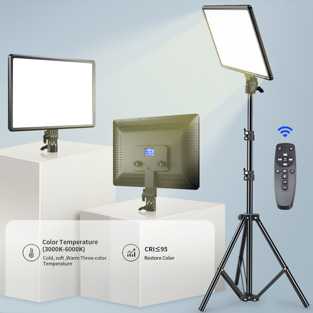 10/14 นิ้ว LED Video Light Pan - Strobe Light Studio บทวิจารณ์และราคา