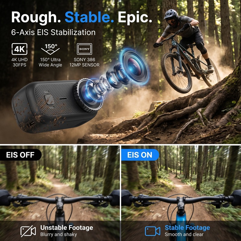กล้องแอคชั่น APEX Action 4K กล - Photography Blog บทวิจารณ์และราคา