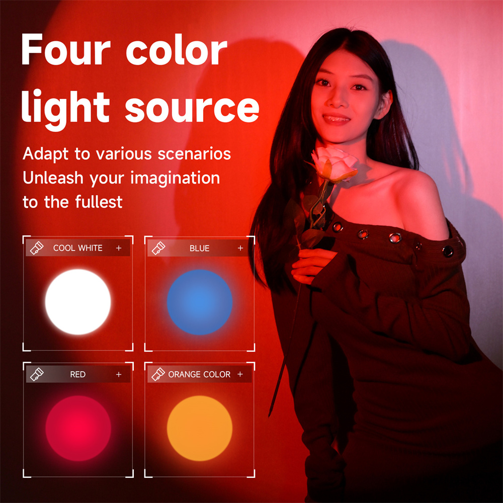 ไฟฉายถ่ายภาพแบบใหม่ 4 สี RGB L - Strobe Light Studio บทวิจารณ์และราคา