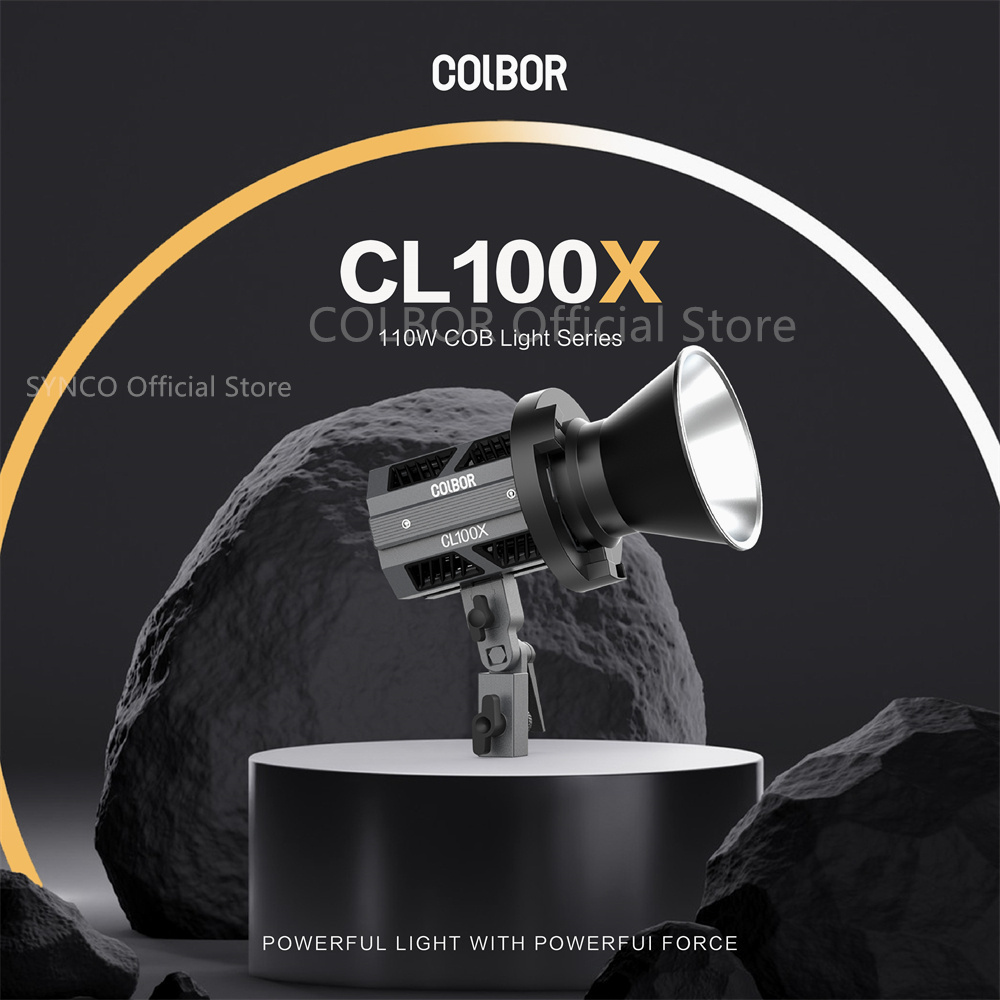 Colbor CL100X cob ไฟ LED โคมไฟ - Strobe Light Studio บทวิจารณ์และราคา