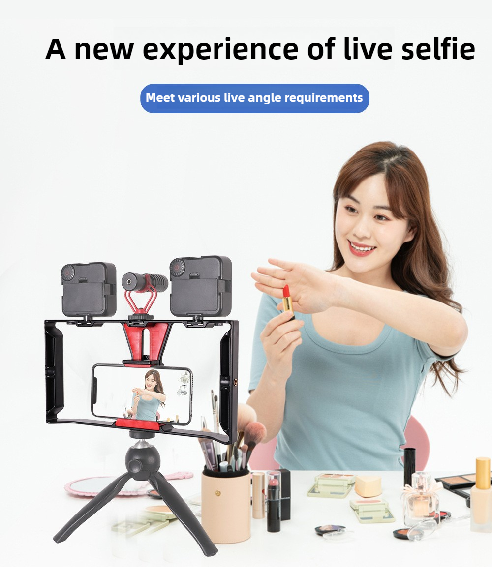 อุปกรณ์ถ่ายวิดีโอด้วยโทรศัพท์ม - Camera Cage Rig บทวิจารณ์และราคา