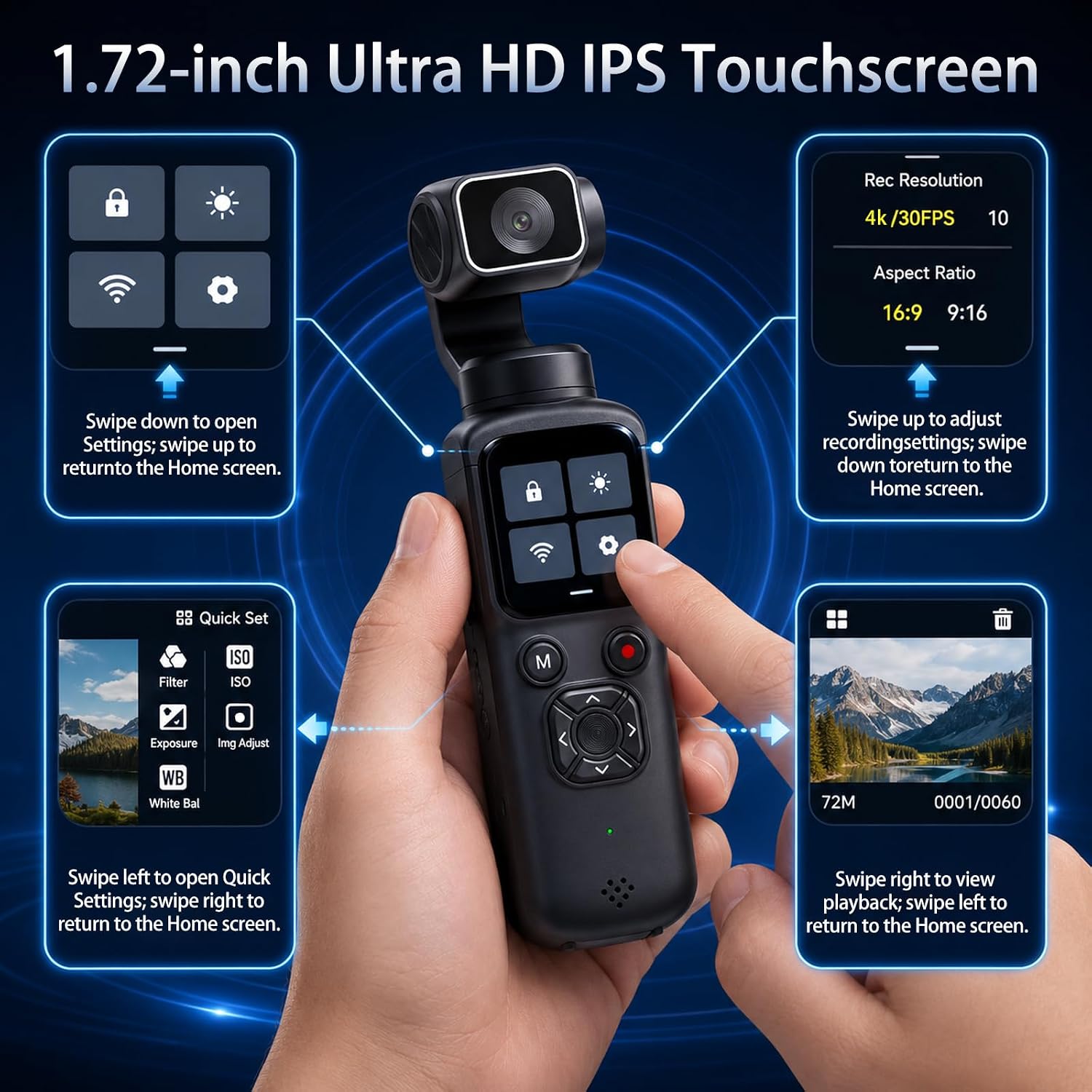 กล้องวิดีโอมือถือ 4K พร้อมกิมบ - Photography Blog บทวิจารณ์และราคา