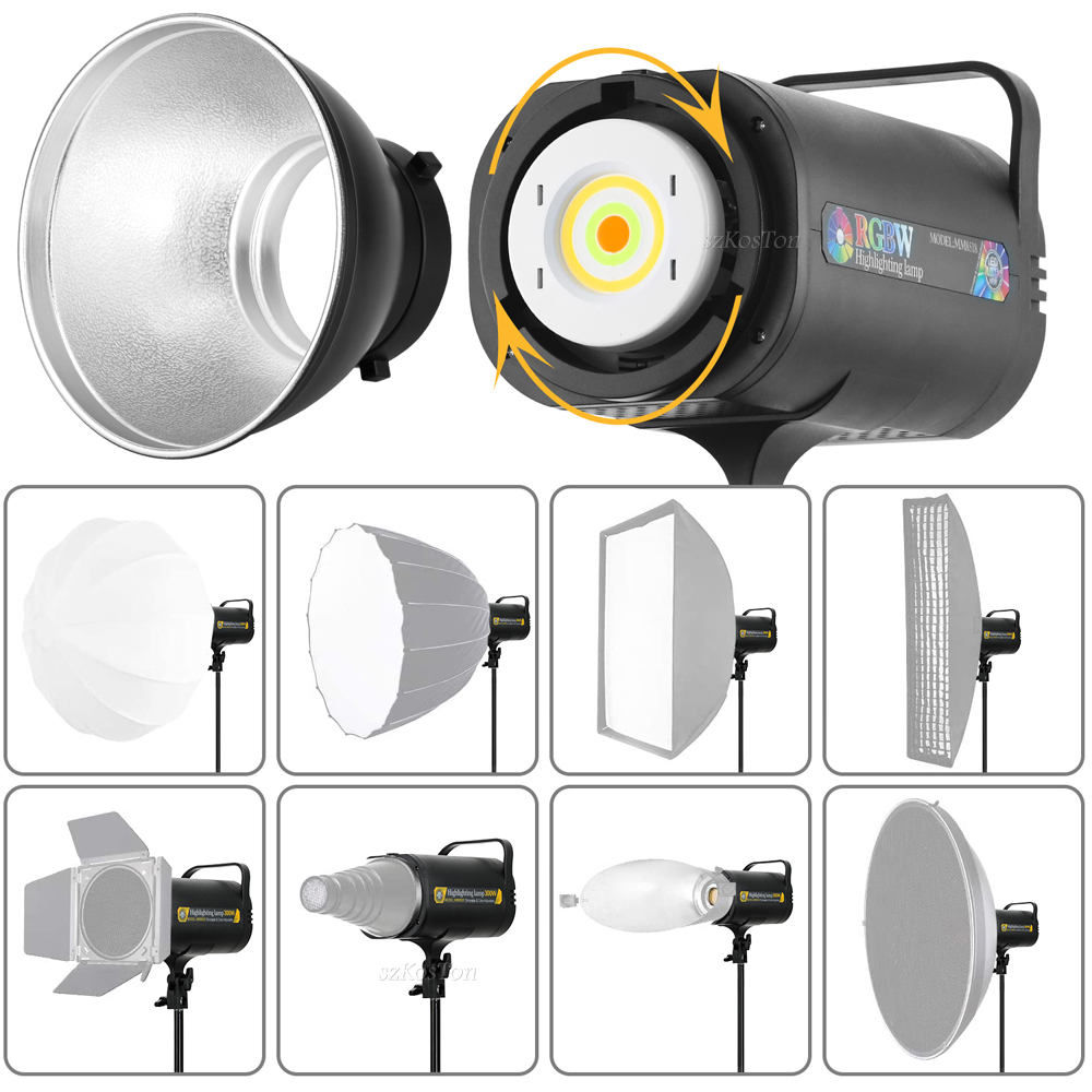 ไฟวิดีโอ LED สี RGB ไฟกลางแจ้ง - Strobe Light Studio บทวิจารณ์และราคา