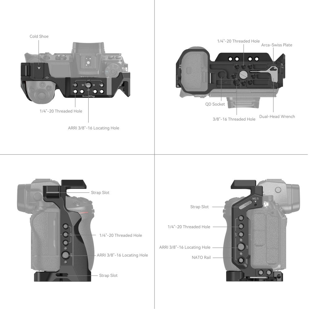 SmallRig กล้อง Full Cage สําหร - Camera Cage Rig บทวิจารณ์และราคา
