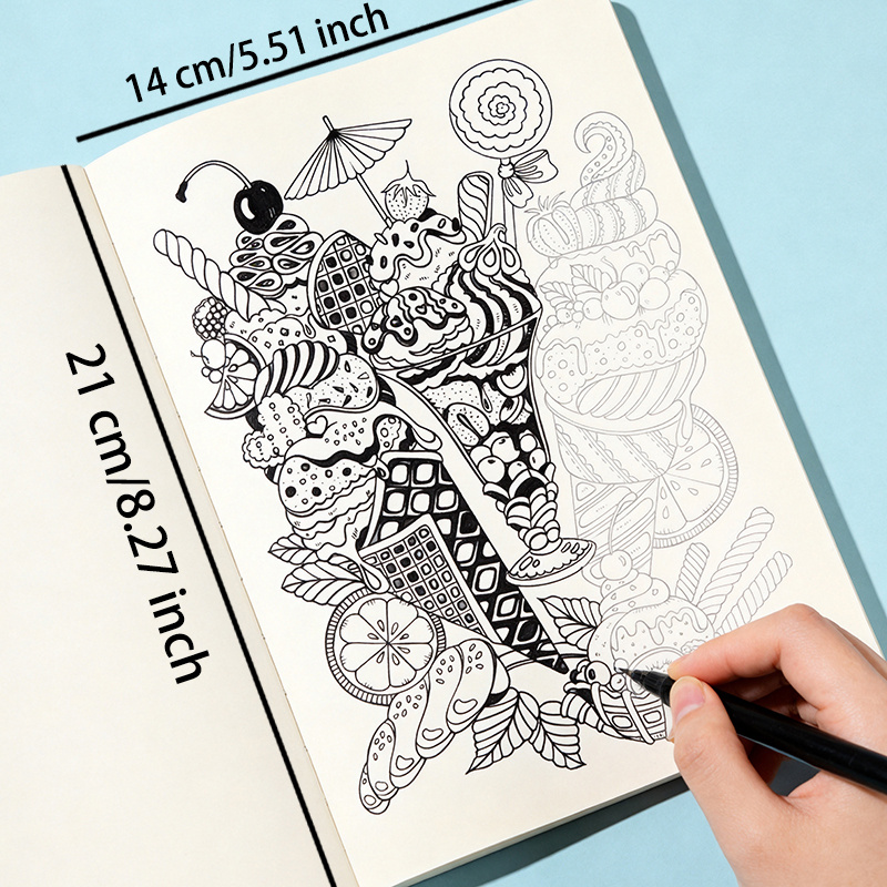 หนังสือระบายสีลายเส้นวาดมือสำห - Photography Book บทวิจารณ์และราคา