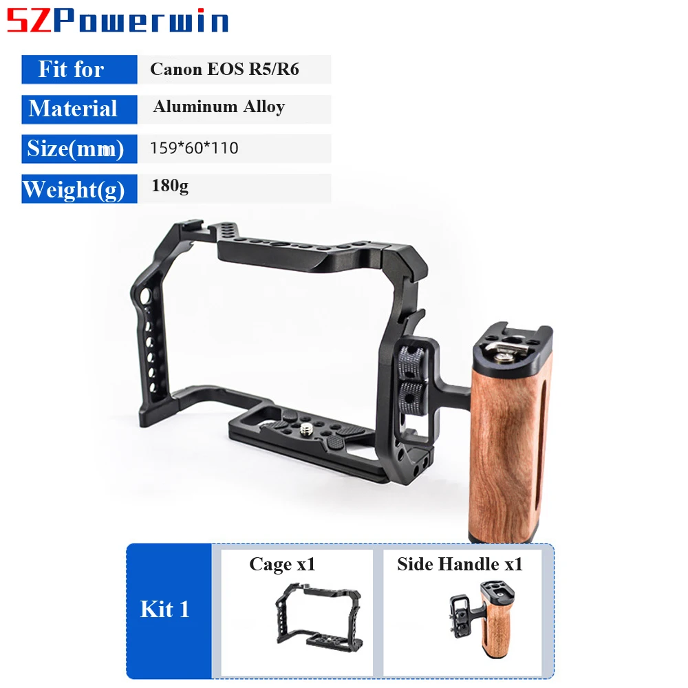 Powerwin สำหรับกล้อง Canon EOS - Camera Cage Rig บทวิจารณ์และราคา
