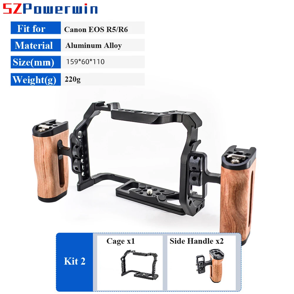 Powerwin สำหรับกล้อง Canon EOS - Camera Cage Rig บทวิจารณ์และราคา