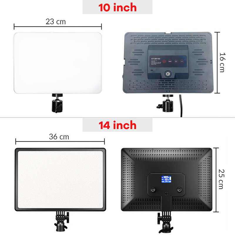 ไฟ LED วิดีโอขนาด 14 นิ้ว 10 น - Strobe Light Studio บทวิจารณ์และราคา