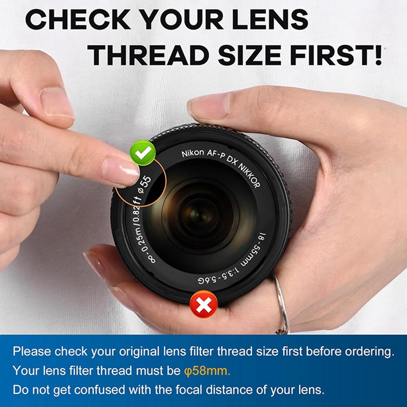 เลนส์มุมกว้างความละเอียดสูง 58 - Photography High Angle บทวิจารณ์และราคา