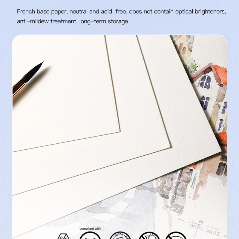 สมุดสีน้ำแบบสี่เหลี่ยม ขนาดกลา - Photography Book บทวิจารณ์และราคา