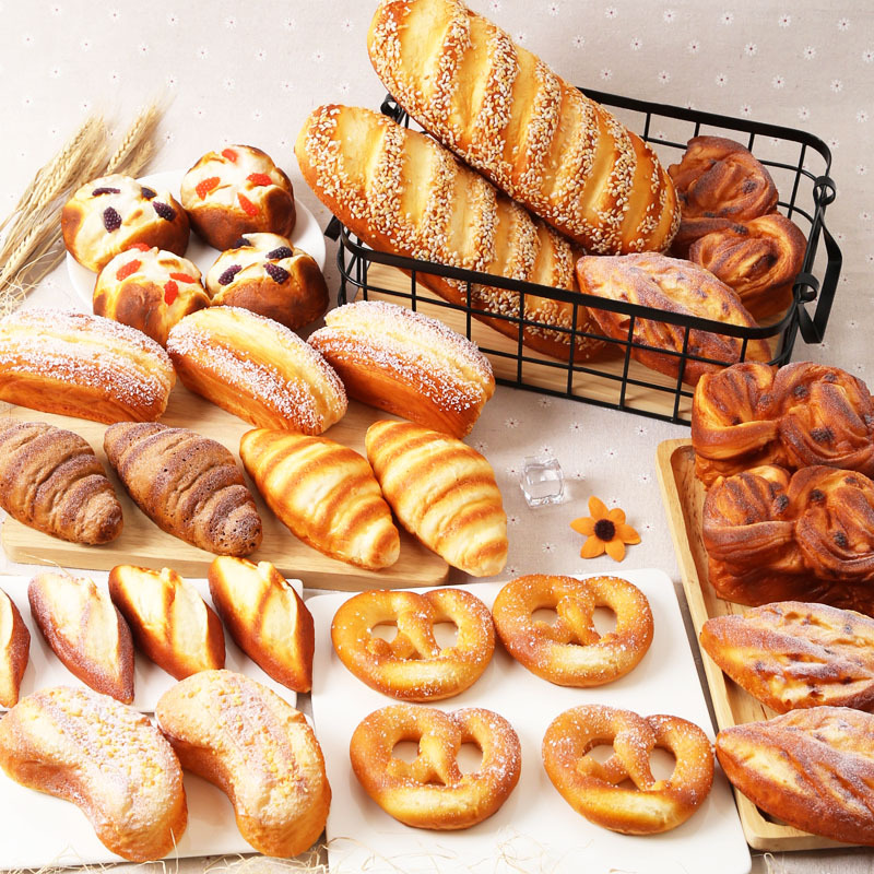 อาหารจำลอง ขนมปังเทียม โมเดลดอ - Photography Food บทวิจารณ์และราคา