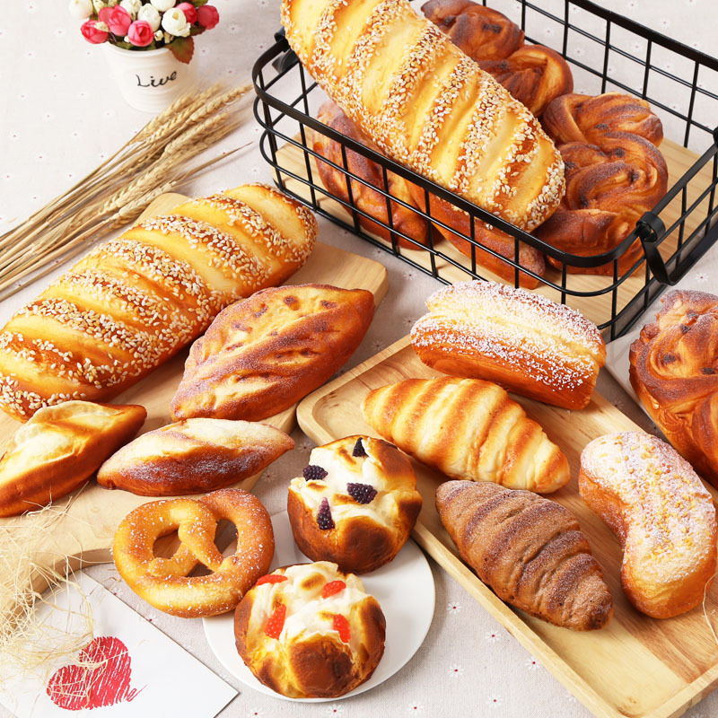 อาหารจำลอง ขนมปังเทียม โมเดลดอ - Photography Food บทวิจารณ์และราคา