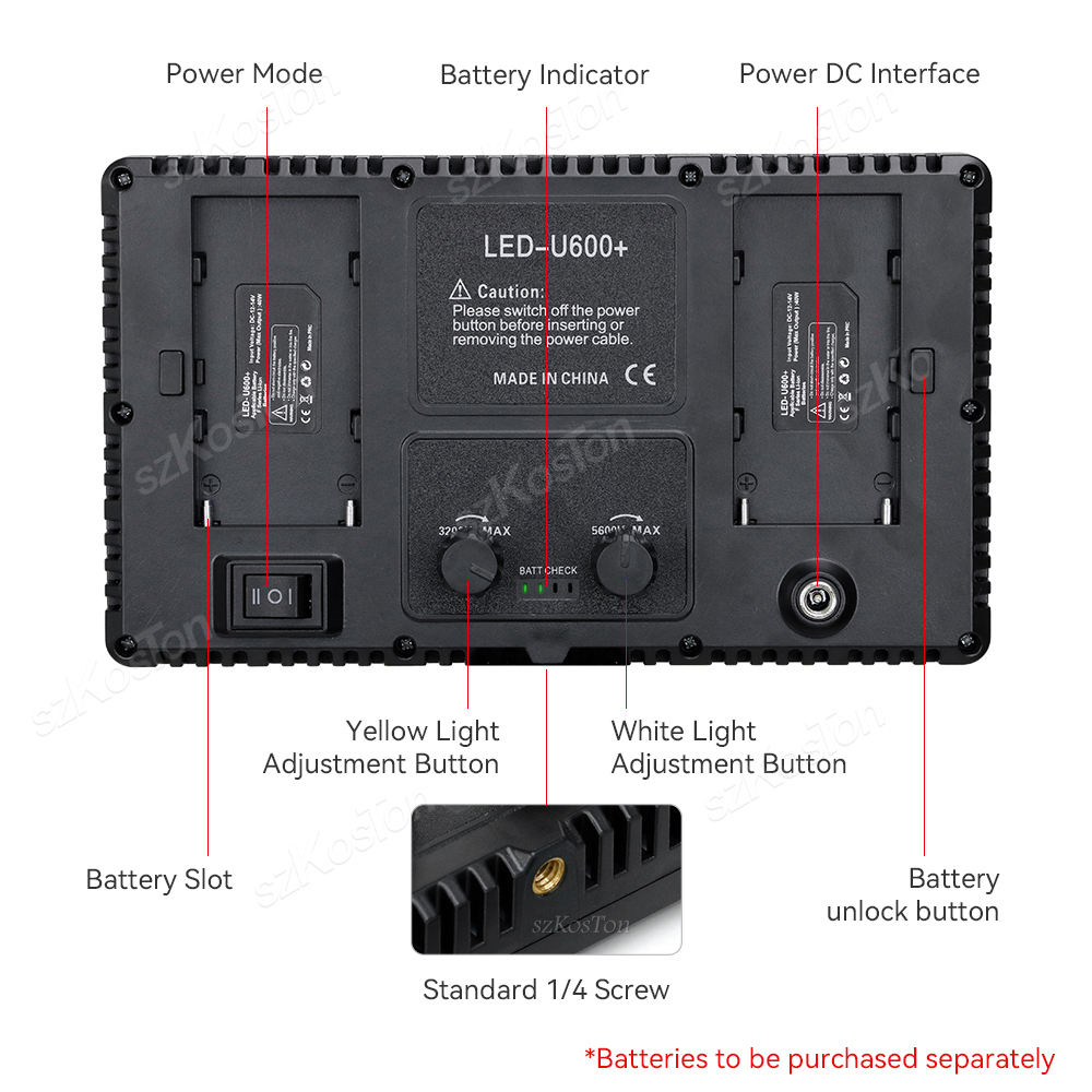 RGB แผงไฟ LED สำหรับถ่ายวิดีโอ - Strobe Light Studio บทวิจารณ์และราคา