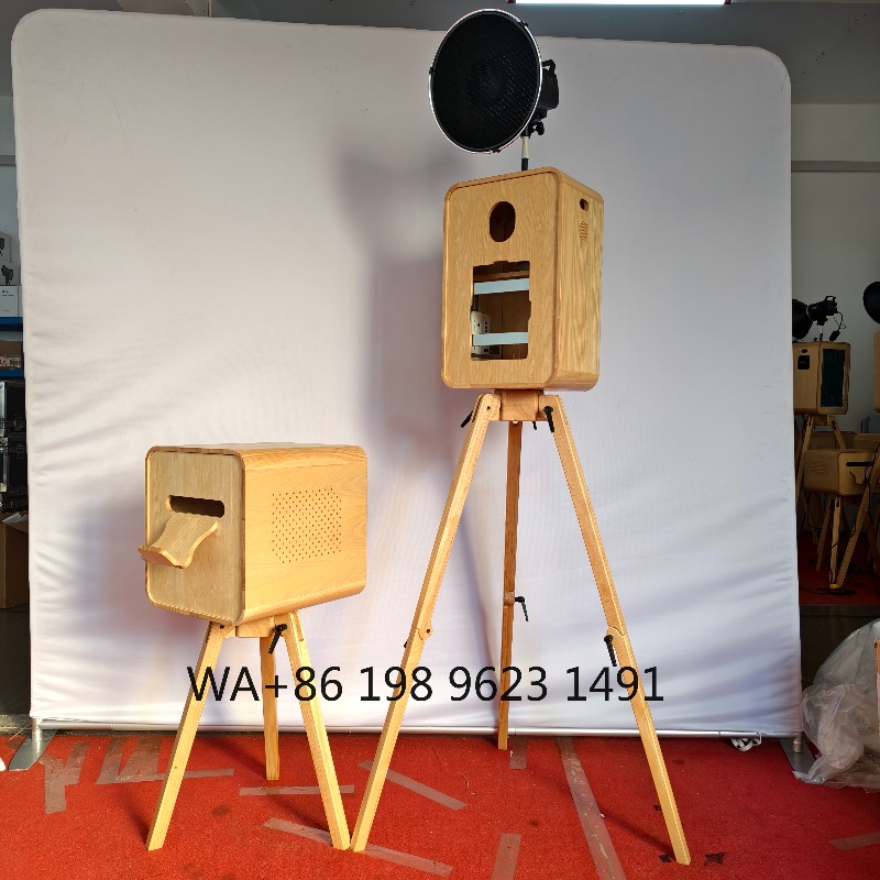 ตู้ถ่ายรูปเซลฟี่ไม้สไตล์เรโทร  - Photography Digital บทวิจารณ์และราคา