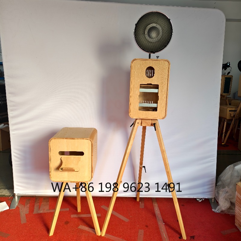 ตู้ถ่ายรูปเซลฟี่ไม้สไตล์เรโทร  - Photography Digital บทวิจารณ์และราคา