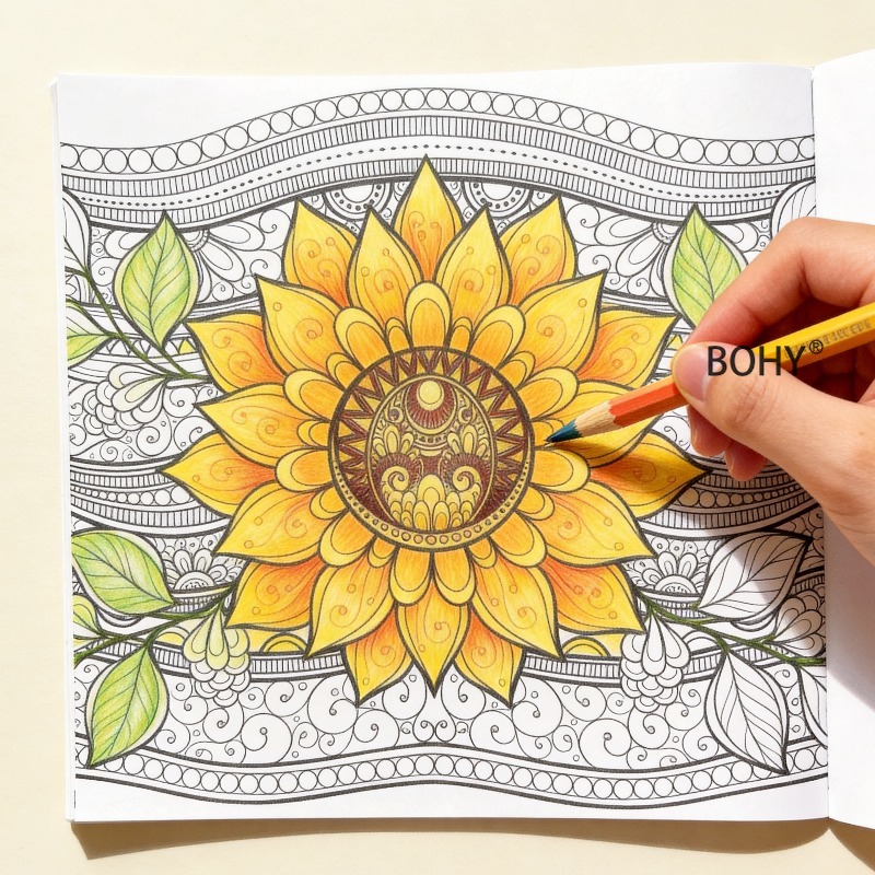 สมุดระบายสีภาพดอกไม้และนกแบบแม - Photography Book บทวิจารณ์และราคา