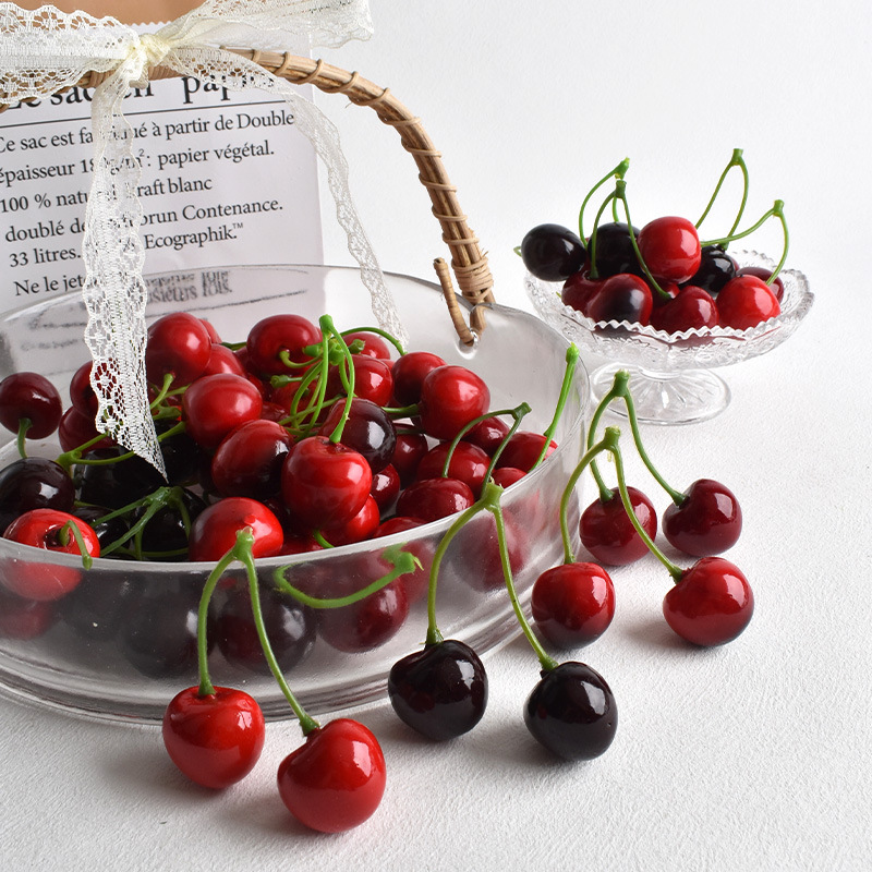 ผลไม้เชอร์รี่ปลอม 10 ชิ้น สำหร - Photography Food บทวิจารณ์และราคา