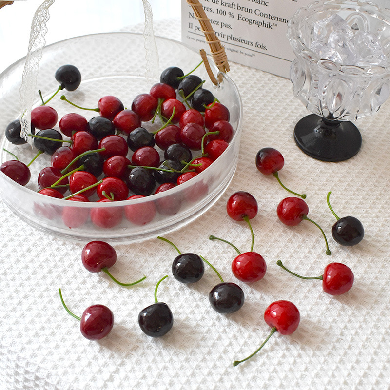 ผลไม้เชอร์รี่ปลอม 10 ชิ้น สำหร - Photography Food บทวิจารณ์และราคา